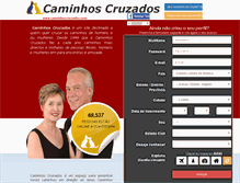 Tablet Screenshot of caminhoscruzados.com
